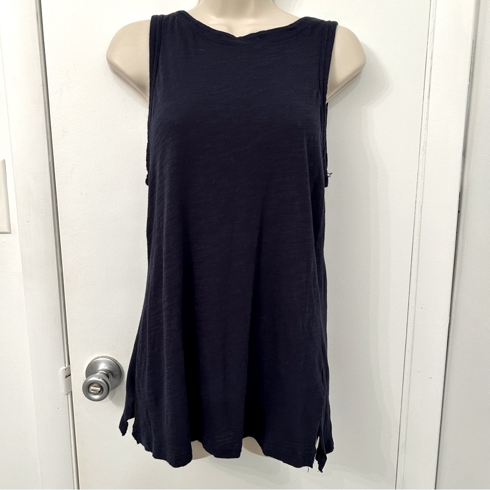 Banana Republic | Navy Blue Tank Top Flowy A-line Silhouette
